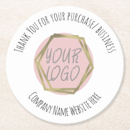 Modernes Corporate Business des Unternehmens Viele Runder Pappuntersetzer