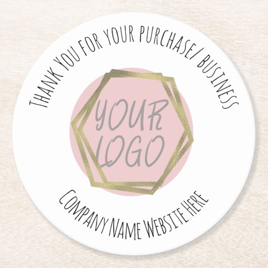 Modernes Corporate Business des Unternehmens Viele Runder Pappuntersetzer (Vorderseite)