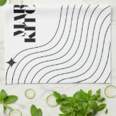 Modernes Cosmic Star Kitchtuch Geschirrtuch (Gefaltet)