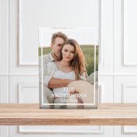 Modernes Couple Collage Foto & Minimal Familienges