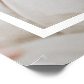 Modernes Couple Collage Foto & Minimal Familienges Poster (Ecke)