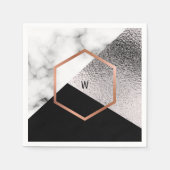 Modernes Custom Napkin Serviette (Vorderseite)