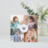 Modernes Daddy wir Liebe Sie FotoCollage (Stehend Vorderseite)