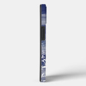 Modernes Damask Künstlerisches Muster Case-Mate iPhone Hülle (Rückseite / Rechts)