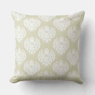 Modernes Damask Muster Muster Kissen Tan Farbe CH9