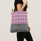 Modernes Damask-Muster Tasche (Von Nahem)