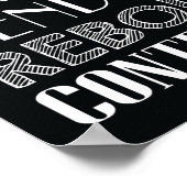 Modernes Dance Subway Art Poster (Ecke)