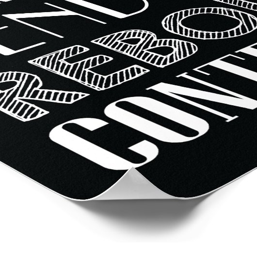 Modernes Dance Subway Art Poster (Ecke)