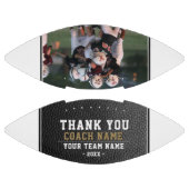 Modernes Dankeschön Coach Team Name Foto Football (Paneele)