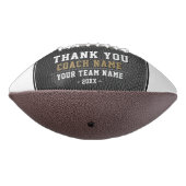 Modernes Dankeschön Coach Team Name Foto Football (Gedreht 270)