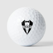 Modernes Datum für Personalisierte Gastgeschenk Ho Golfball (Vorderseite)