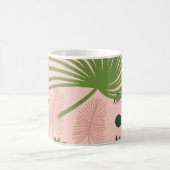 Modernes Dekorationsmuster aus Foliage Kaffeetasse (Mittel)