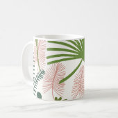 Modernes Dekorationsmuster aus Foliage Kaffeetasse (Vorderseite Links)