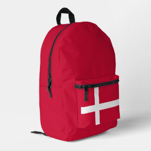 Modernes Denmark-Skandinavien Flaggenstaat Souveni Bedruckter Rucksack