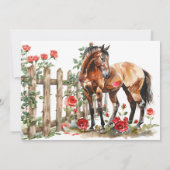 Modernes Derby & Drinks Party Race Race Reitsport Einladung (Rückseite)