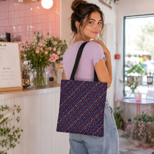 Modernes Design Abstrakte Farbkunst Tasche