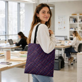Modernes Design Abstrakte Farbkunst Tasche