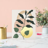 Modernes Design Acrylschild (Hochzeit)
