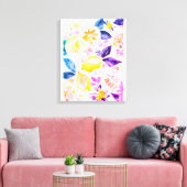modernes Design aus Limonade, exotisches Design Leinwanddruck (Insitu (Wohnzimmer))