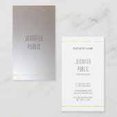 Modernes Design Beruflicher Glamour Visitenkarte (Vorne/Hinten)