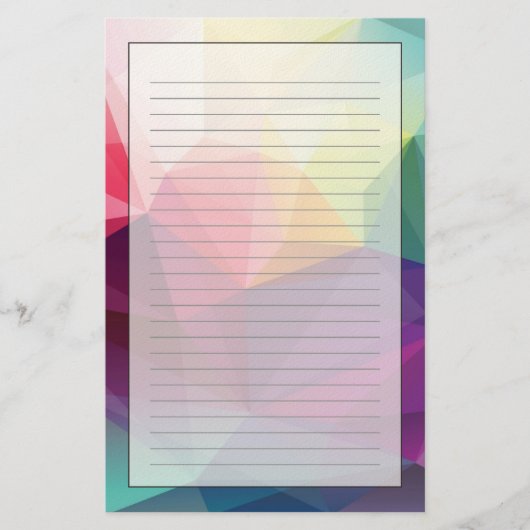 Modernes Design Briefpapier (Vorderseite)