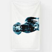 Modernes Design der Dackel Banner (Vertikal)