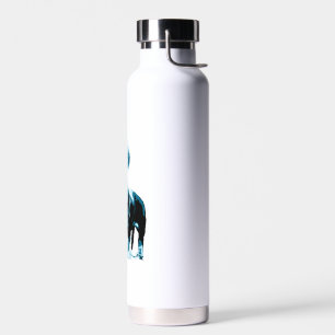 Modernes Design der Dackel Trinkflasche