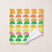 Modernes Design der geometrischen Formen des helle Badhandtuch Set (Waschlappen)