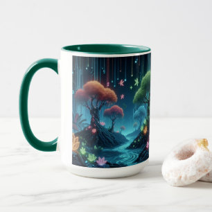 Modernes Design der Tasse und Niedliche Tasse und