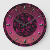 Modernes Design der Wanduhr. Große Wanduhr (Vorderseite)