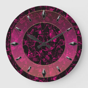 Modernes Design der Wanduhr. Große Wanduhr