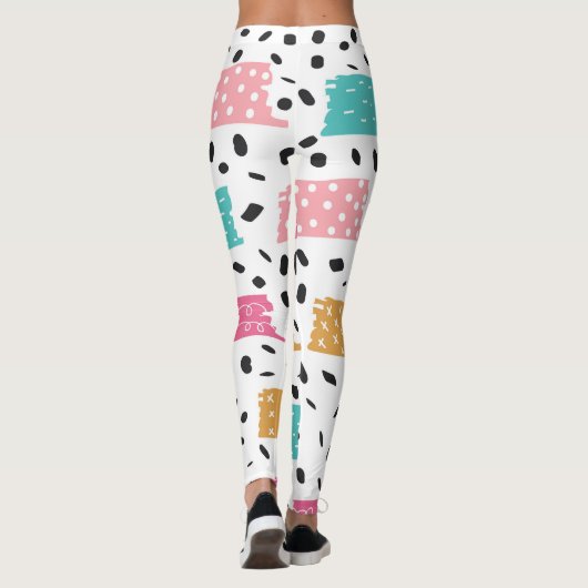 Modernes Design der Waschbänder Leggings (Rückseite)