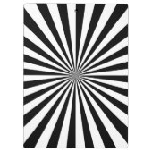 Modernes Design des optischen Burst Spinning Wheel Klemmbrett (Rückseite)