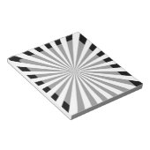 Modernes Design des optischen Burst Spinning Wheel Notizblock (angewinkelt)