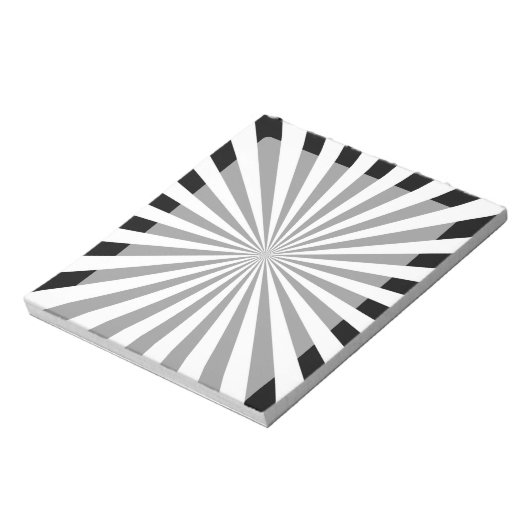 Modernes Design des optischen Burst Spinning Wheel Notizblock (Rotiert)