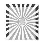 Modernes Design des optischen Burst Spinning Wheel Notizblock (Vorderseite)