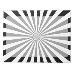 Modernes Design des optischen Burst Spinning Wheel Notizblock