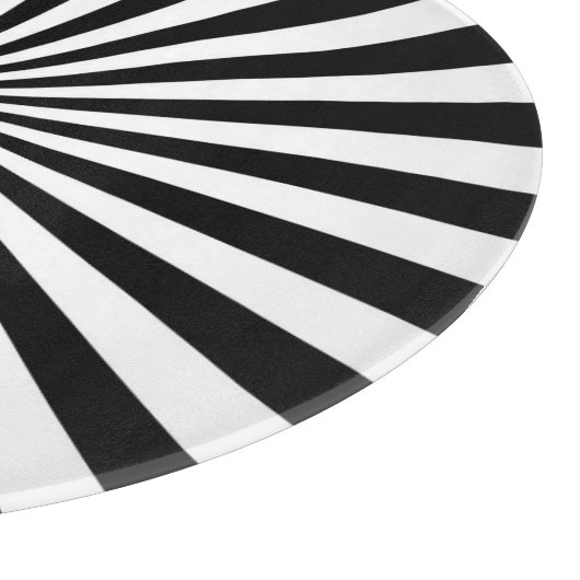 Modernes Design des optischen Burst Spinning Wheel Schneidebrett (Ecke)