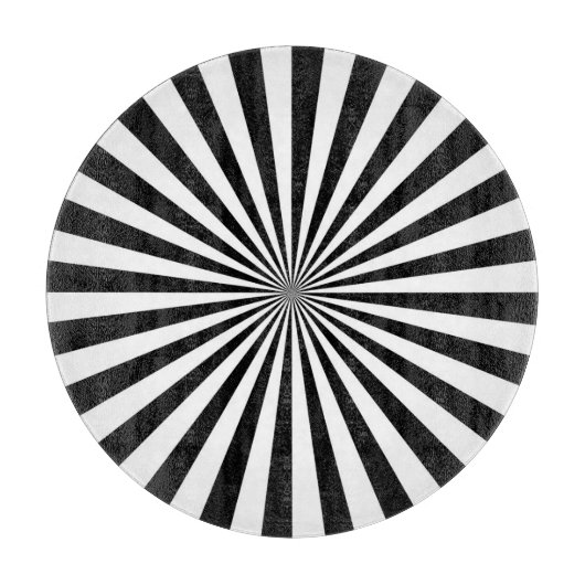 Modernes Design des optischen Burst Spinning Wheel Schneidebrett (Vorderseite)