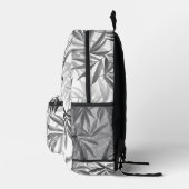 Modernes Design des tropischen Leaf-Musters Bedruckter Rucksack (Rechts)
