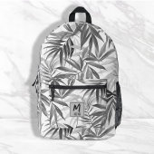 Modernes Design des tropischen Leaf-Musters Bedruckter Rucksack
