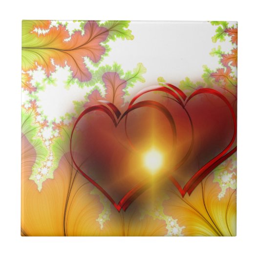 Modernes Design Design Muster Accessoires, Liebe Fliese (Vorderseite)