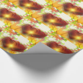 Modernes Design Design Muster Accessoires, Liebe Geschenkpapier (Ecke)