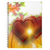 Modernes Design Design Muster Accessoires, Liebe Notizblock (Vorderseite)