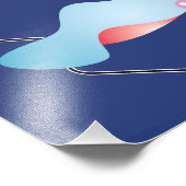 Modernes Design Eames Homepages Print Fotodruck (Ecke)