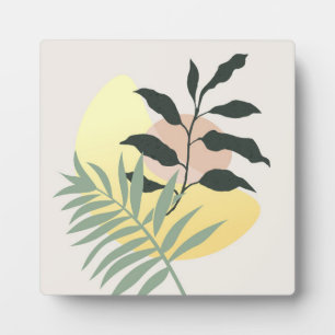 Modernes Design Fotoplatte