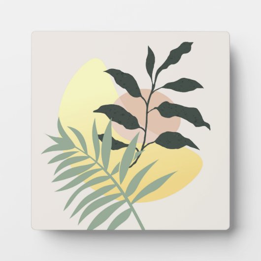 Modernes Design Fotoplatte (Vorderseite)