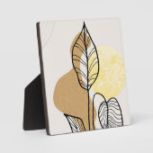 Modernes Design Fotoplatte (Vorderseite)