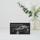 Modernes Design für das Automobilgeschäft Visitenkarte (Stehend Vorderseite)