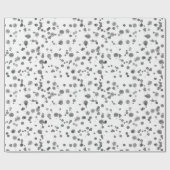 Modernes Design für den Dalmatiner von Aquarellfar Geschenkpapier (Flach)